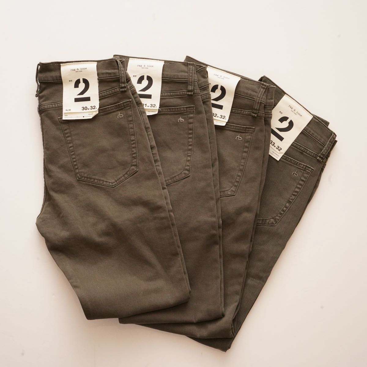 【MEN】rag&bone Fit2 Jeans Dark Shadow