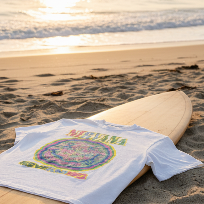 【MEN】NIRVANA NEVER MIND Tee