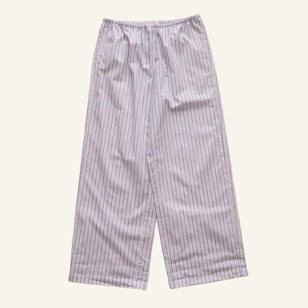 【WOMEN】OAK + FORT STRIPED COTTON PANTS