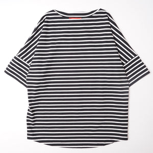 【MEN&WOMEN】ADOLUVLE ボーダービッグTee