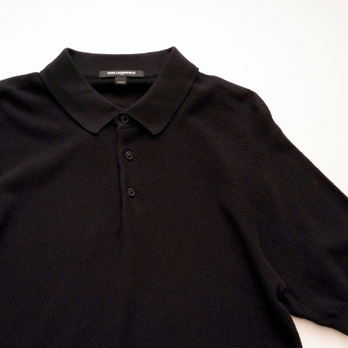 【MEN】KARL LAGERFELD POLO SWEATER