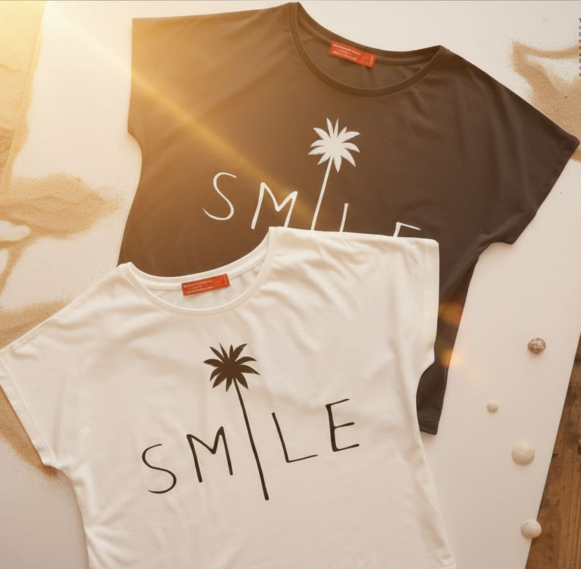 【WOMEN】RE: ADOLUVLE SMILE Tee