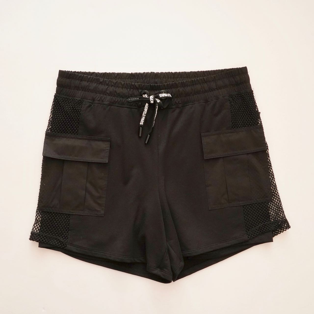 【WOMEN】KARL LAGERFELD Mesh Series 5 -Shorts-