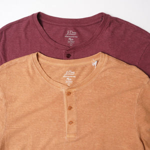 【MEN】J.Crew Hemp Blend HENLEY