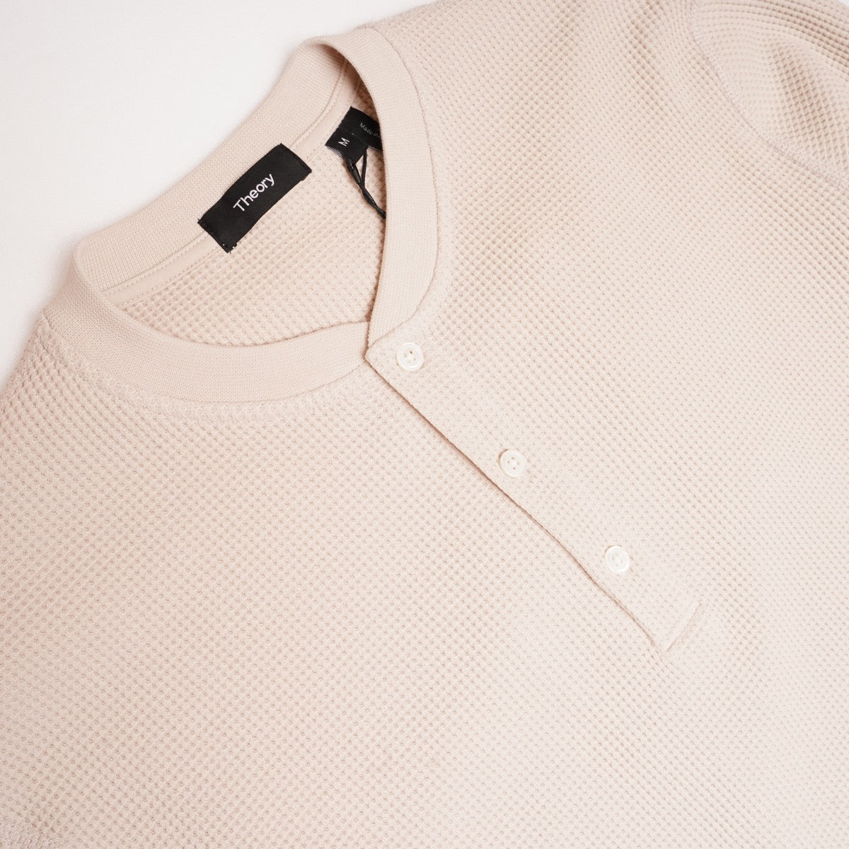 【MEN】THEORY WAFFLE HENLEY