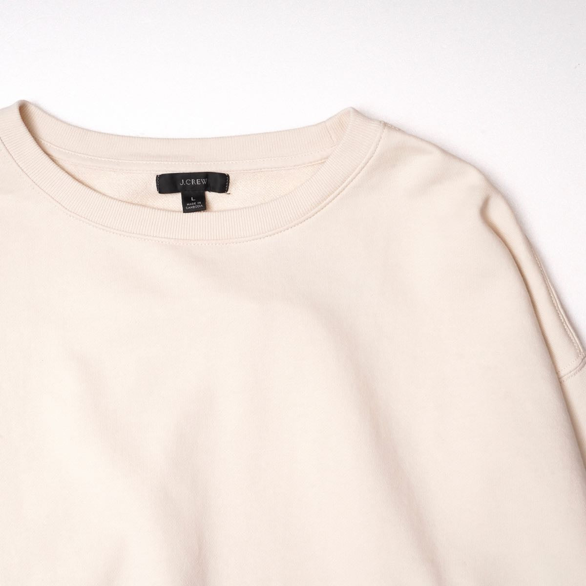 【WOMEN】J.CREW SWEAT SHIRTとクイズの答え