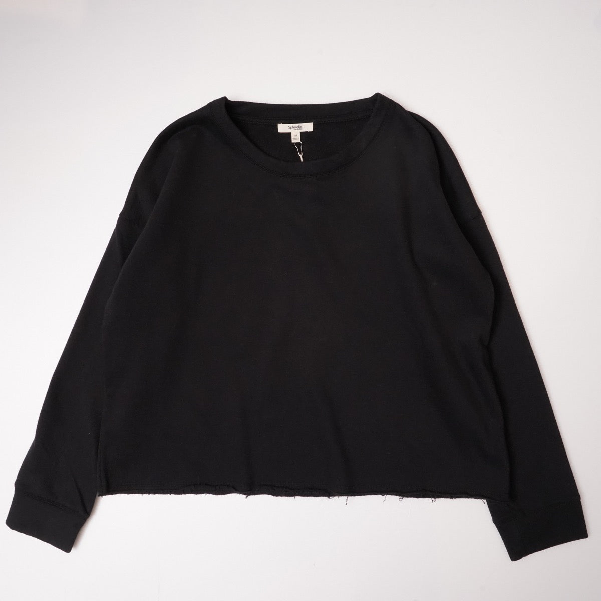 【WOMEN】Splendid Cut-off Sweat