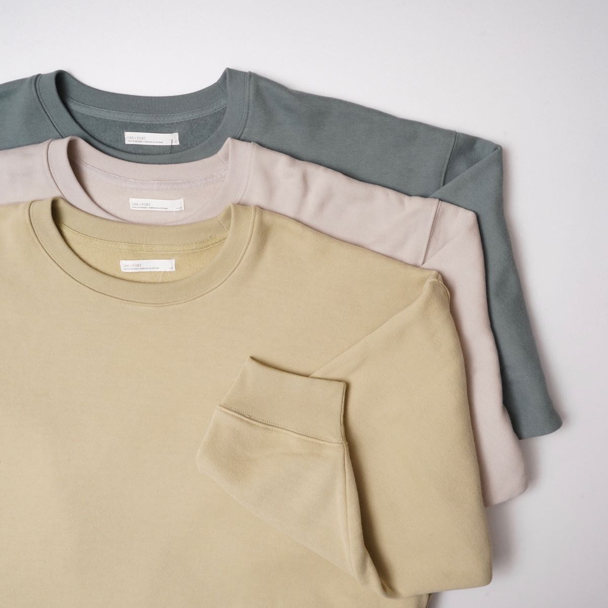 【WOMEN】oak + fort Sweat Shirt