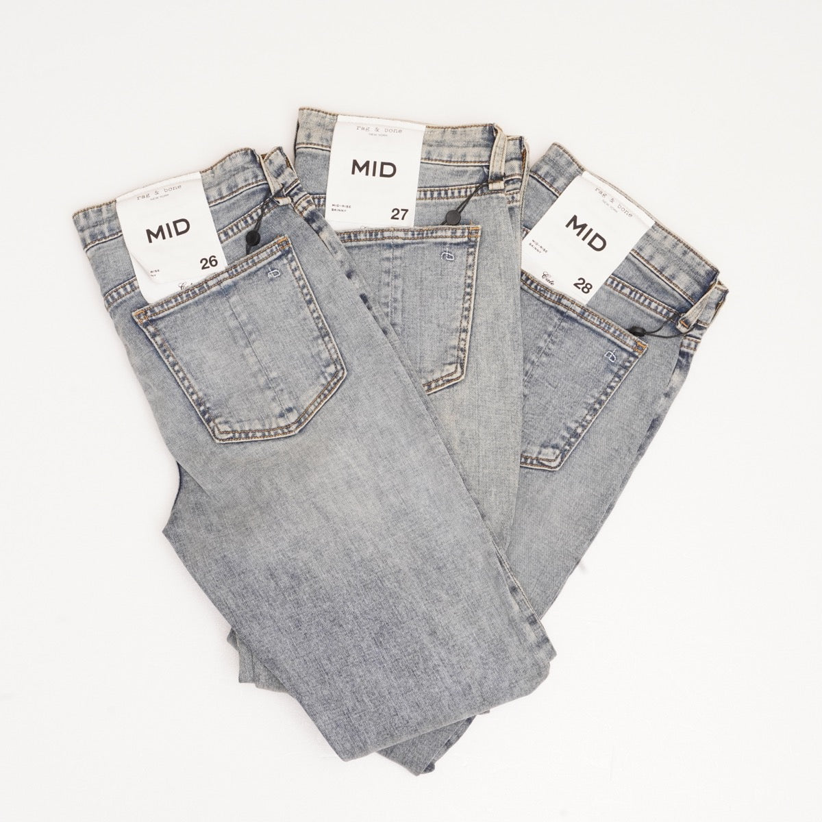 【WOMEN】rag&bone MID-RISE SKINNY made in USA