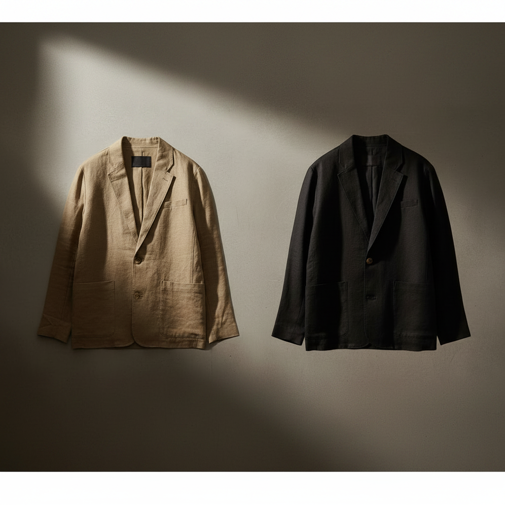 【MEN】OAK + FORT LINEN 100% Jacket