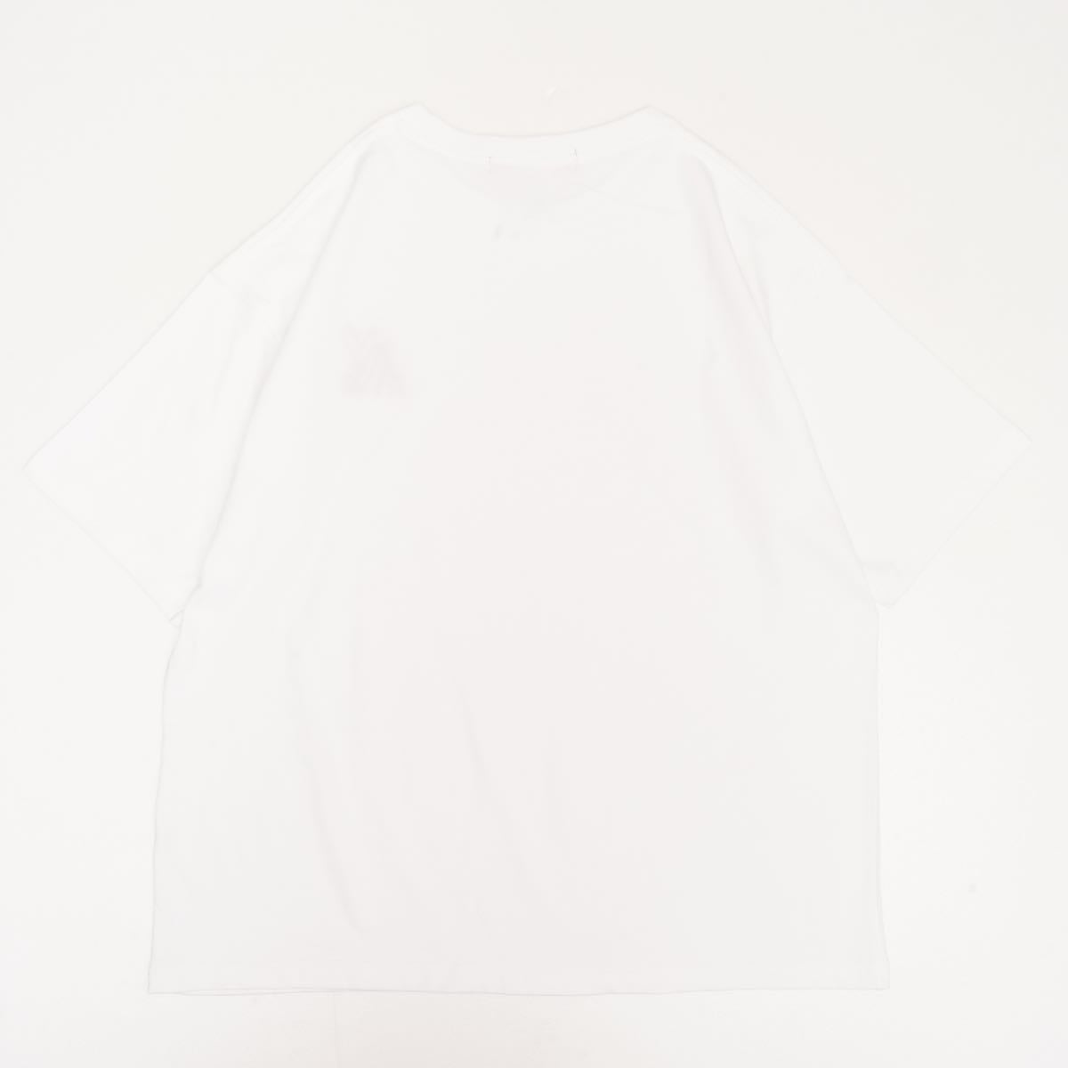 アドラーブル オリジナル ホワイト ビッグシルエット ロゴ Tシャツ ドロップショルダー ADOLUVLE ORIGINAL WHITE LOGO TEE DROP-SHOULDER LOOSE-FIT MADE IN JAPAN