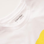 画像をギャラリービューアに読み込む, CK カルバンクライン ホワイト プリント ロゴ Tシャツ  CALVIN KLEIN WHITE PRINT LOGO TEE MENS
