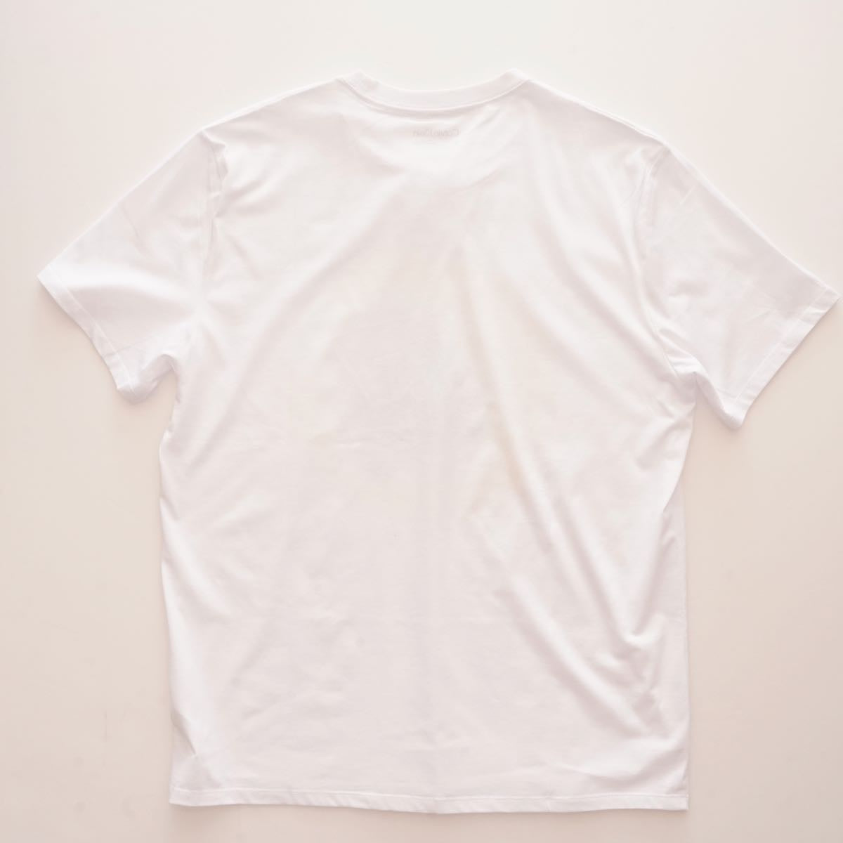 CK カルバンクライン ホワイト プリント ロゴ Tシャツ  CALVIN KLEIN WHITE PRINT LOGO TEE MENS