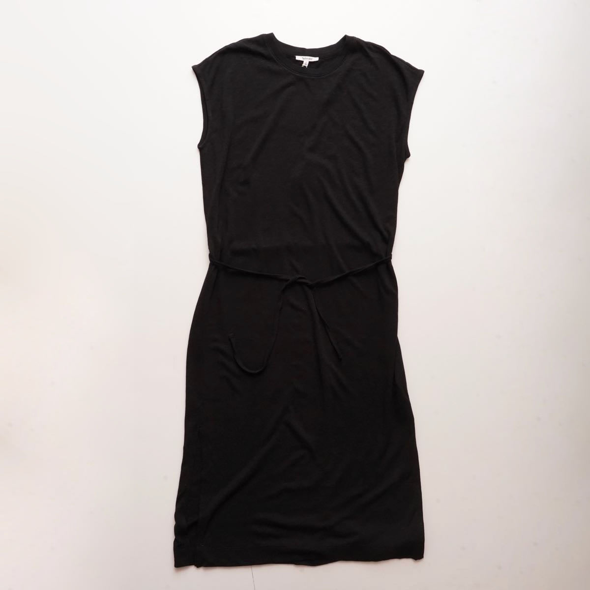 スプレンディッド  ブラック フレンチスリーブ ロングドレス ワンピース SPLENDID BLACK FRENCH-SLEEVE DRESS WOMENS