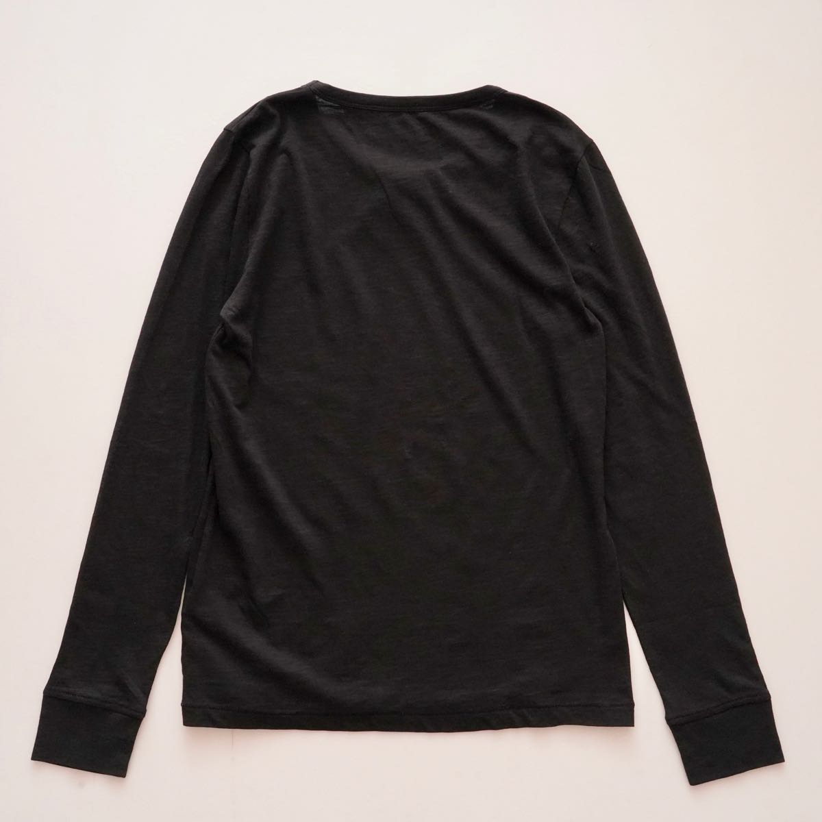 ジェイクルー ブラック ビンテージコットン ロングスリーブTシャツ J.CREW BLACK LONG SLEEVE TEE VINTAGE COTTON T-SHIRTS WOMENS