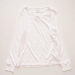 画像をギャラリービューアに読み込む, ジェイクルー ホワイト ビンテージコットン ロングスリーブTシャツ J.CREW WHITE LONG SLEEVE TEE VINTAGE COTTON T-SHIRTS WOMENS
