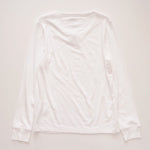 画像をギャラリービューアに読み込む, ジェイクルー ホワイト ビンテージコットン ロングスリーブTシャツ J.CREW WHITE LONG SLEEVE TEE VINTAGE COTTON T-SHIRTS WOMENS
