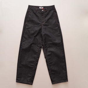 oak + fort オークアンドフォート インディゴジーンズ  ワイドデニムパンツ INDIGO DENIM PANTS WIDE JEANS WOMENS