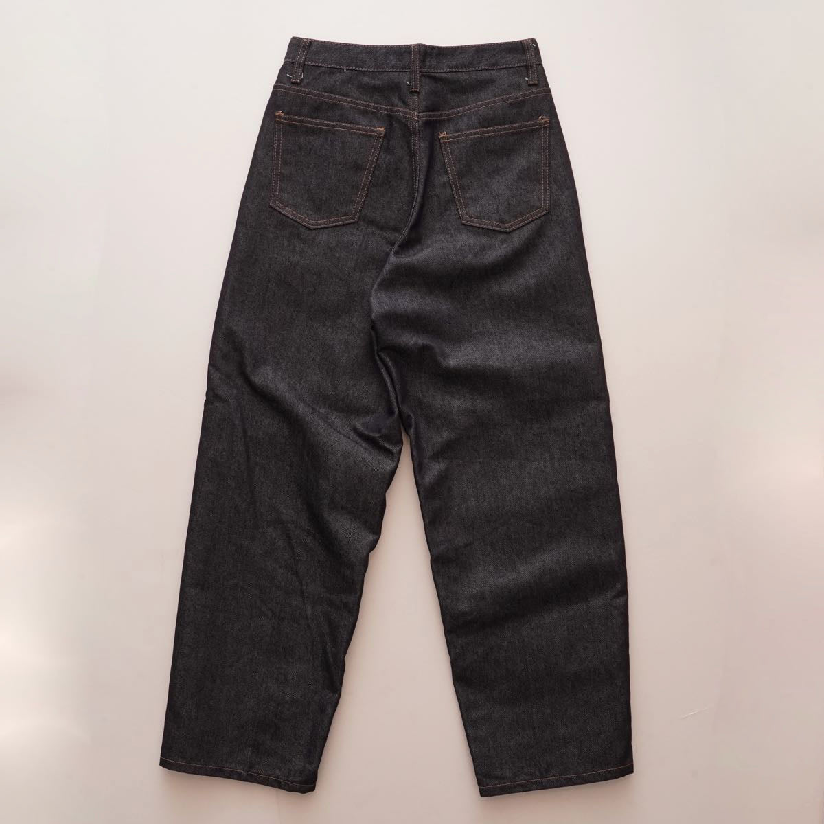 oak + fort オークアンドフォート インディゴジーンズ  ワイドデニムパンツ INDIGO DENIM PANTS WIDE JEANS WOMENS