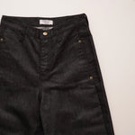 画像をギャラリービューアに読み込む, oak + fort オークアンドフォート ブラックジーンズ  ワイドデニムパンツ  BLACK DENIM PANTS WIDE JEANS WOMENS
