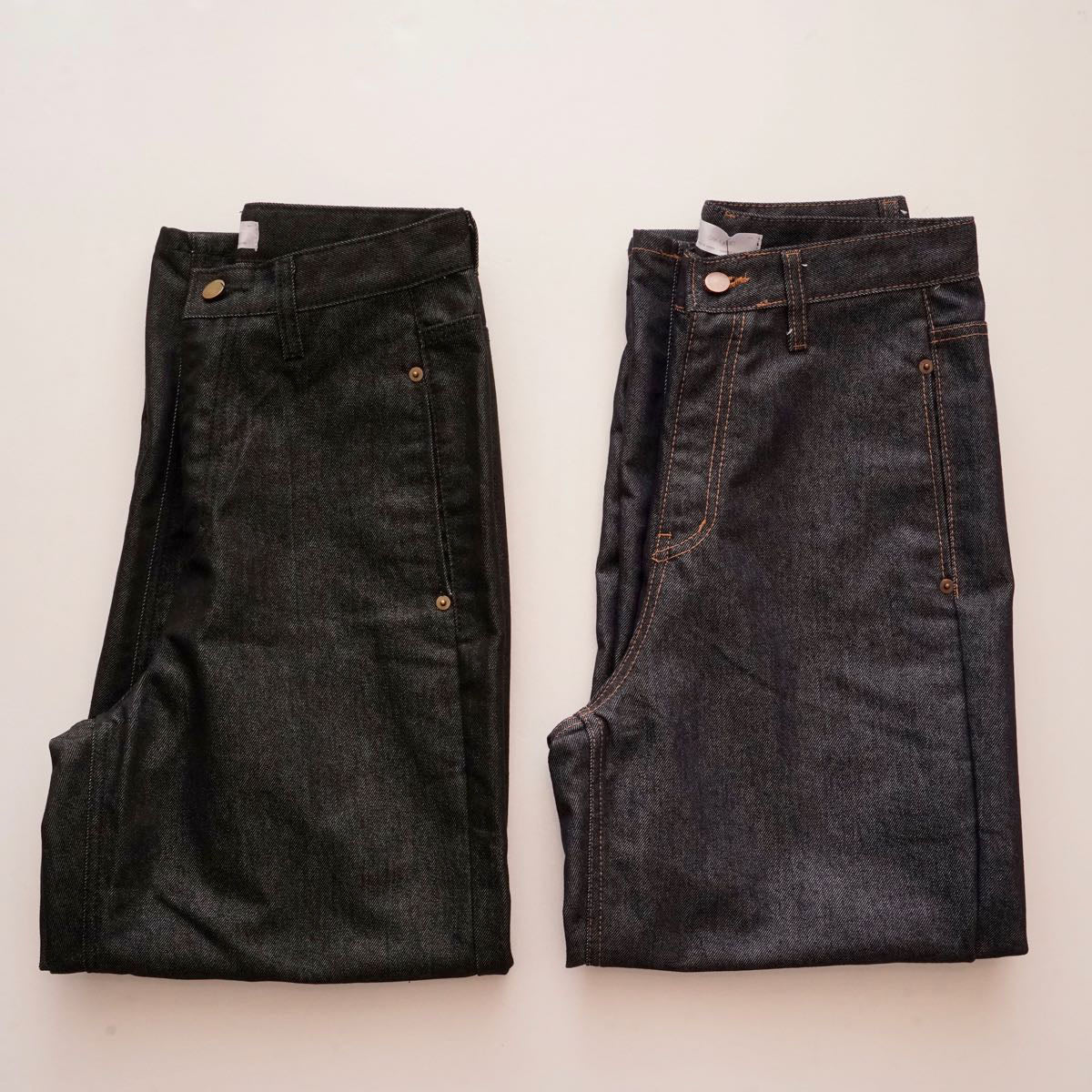 oak + fort オークアンドフォート インディゴジーンズ  ワイドデニムパンツ INDIGO DENIM PANTS WIDE JEANS WOMENS