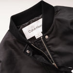 画像をギャラリービューアに読み込む, CK カルバンクライン ブラック ブルゾン MA-1ジャケット CALVIN KLEIN BLACK MA-1 JACKET BLOUSON WOMENS
