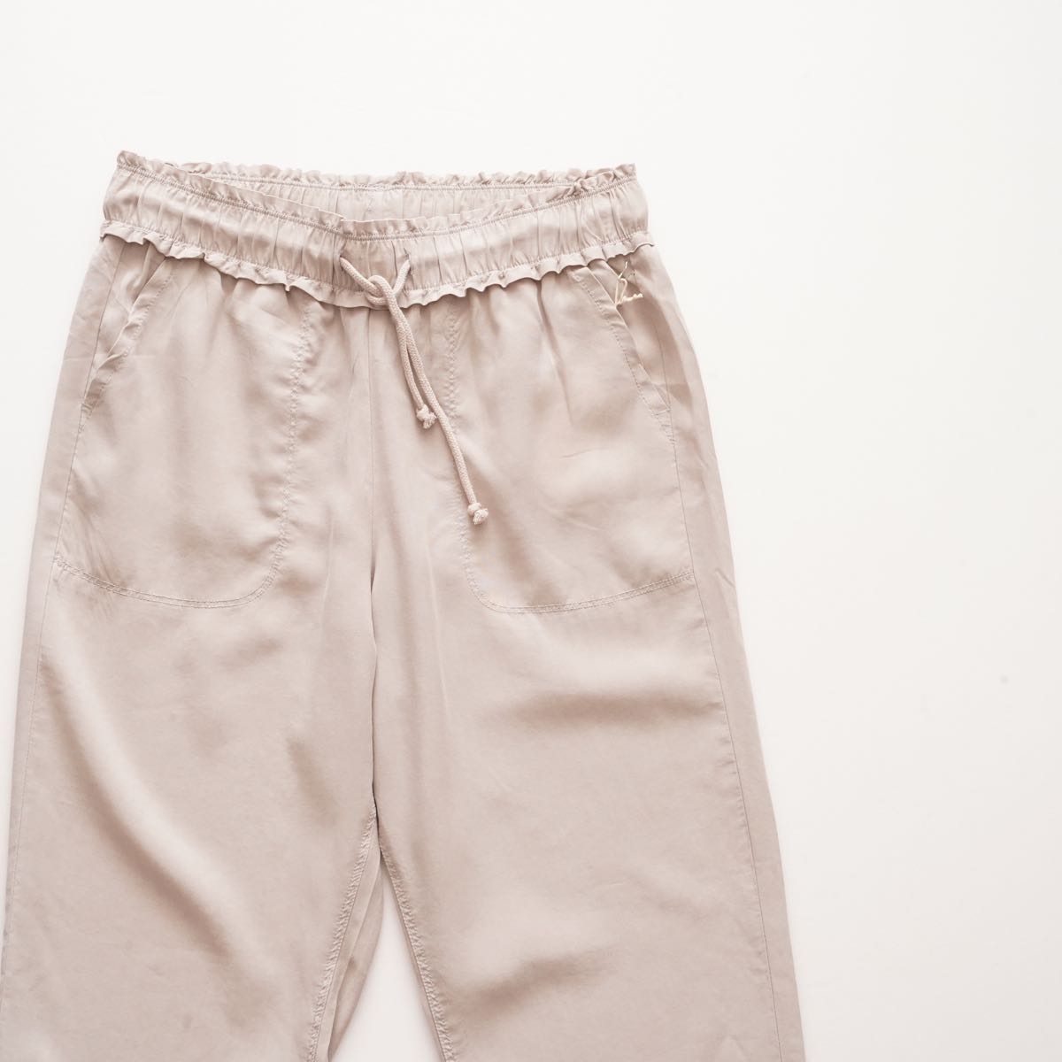 スプレンディッド ベージュ ウエストデザインパンツ SPLENDID BEIGE WAIST DESIGN PANT WOMENS