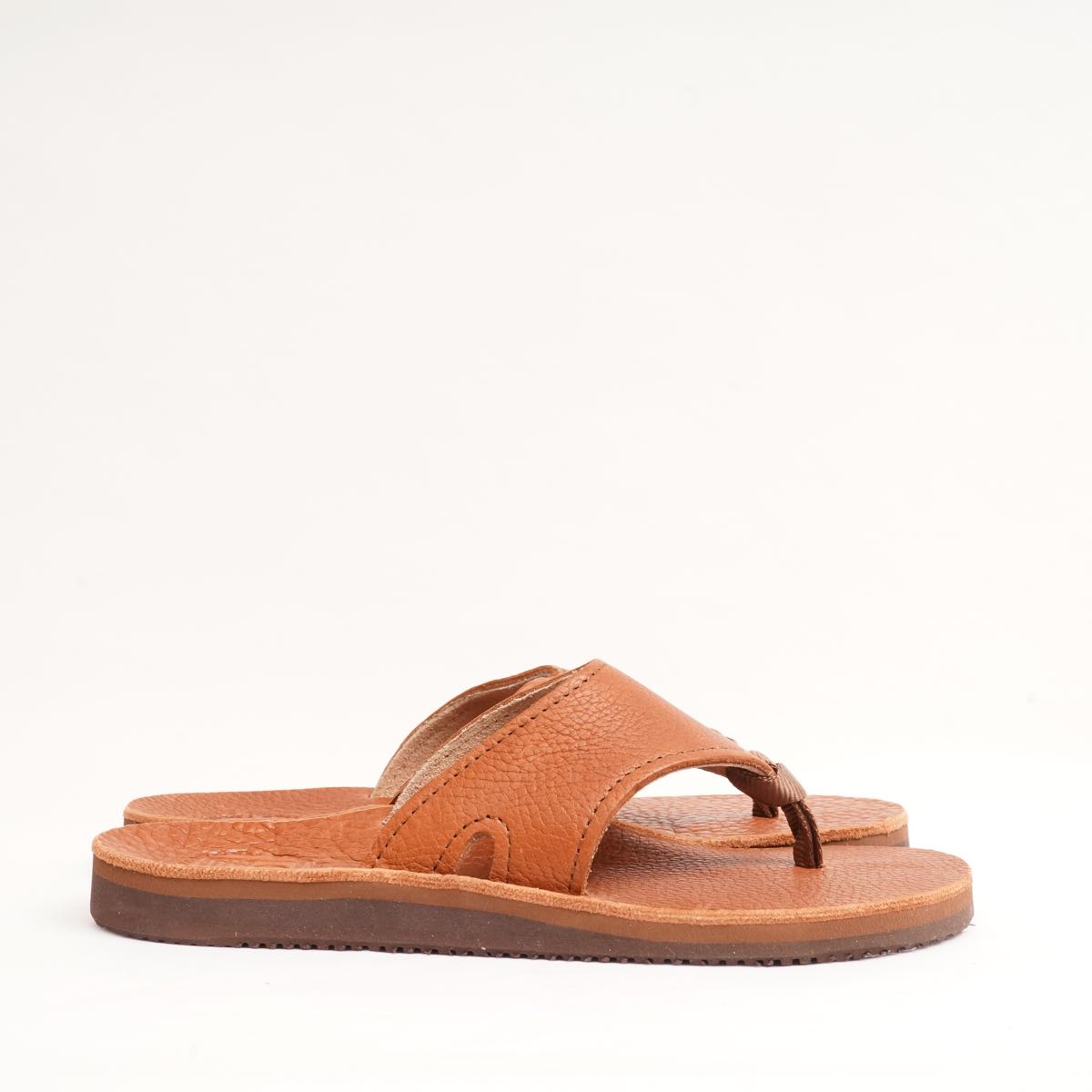 THE SANDALMAN 501 BEACH WIDE サンダルマン 501ビーチワイド ライトブラウン ブルハイド サンダル アメリカ製 LIGHT-BROWN BULLHIDE MADE IN USA MEN