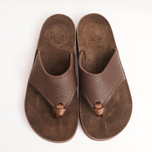 THE SANDALMAN 501 BEACH WIDE サンダルマン 501ビーチワイド ブラウン ブルハイド×スウェード サンダル アメリカ製 BROWN BULLHIDE BROWN SUEDE MADE IN USA MEN