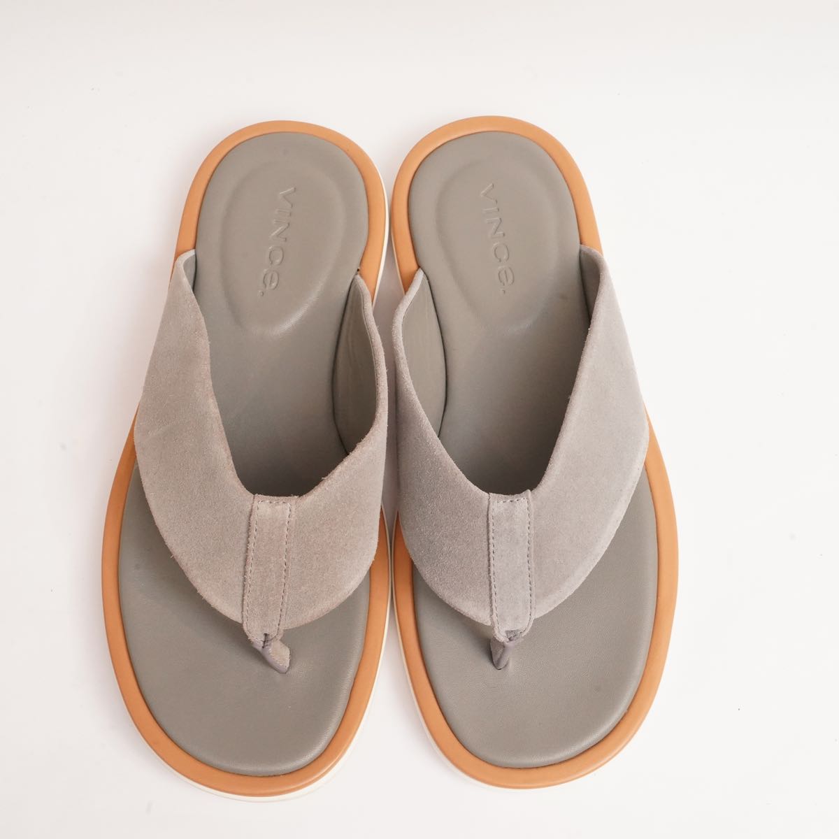 ヴィンス グレー スウェードレザー サンダル トングサンダル  VINCE GRAY DEAN SUEDE SANDALS MENS