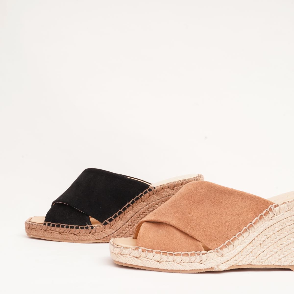 スプレンディッド ブラウン スウェード ヒール エスパドリーユ サンダル SPLENDID BROWN SUEDE HEEL ESPADRILLES SANDALS WOMENS