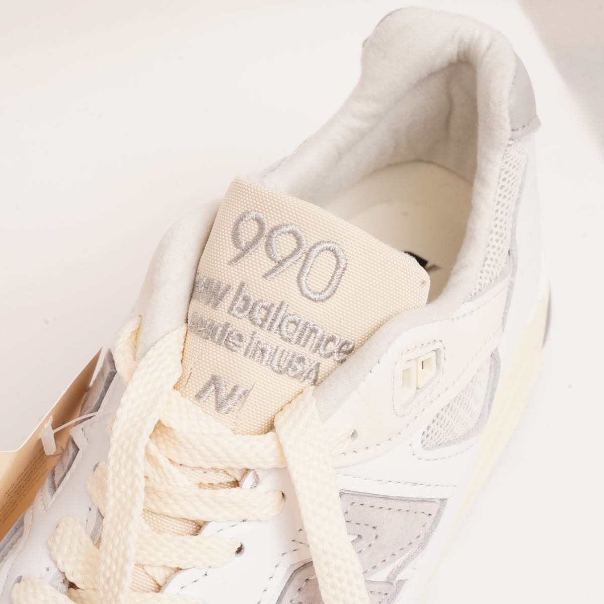 ニューバランス M990 ホワイト アメリカ製 USメイド NEW BALANCE M990TC2 WHITE 990 MADE IN USA SNEAKERS