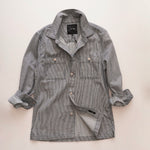 画像をギャラリービューアに読み込む, JOE&#39;S JEANS ジョーズ ジーンズ ヒッコリーストライプ ジャケット カバーオール HICKORY STRIPED JACKET COVER-ALL MENS MADE IN USA
