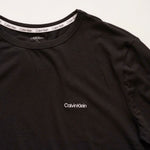 画像をギャラリービューアに読み込む, CK カルバンクライン ブラック 半袖 ロゴTシャツ  CALVIN KLEIN BLACK S/S LOGO TEE T-SHIRT WOMENS
