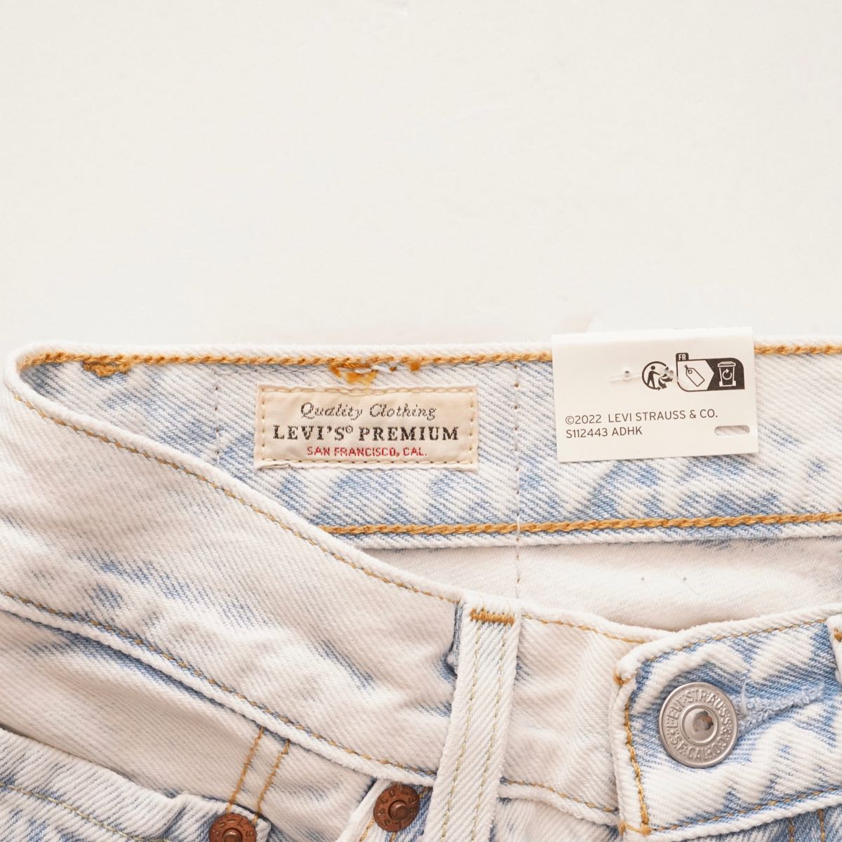 LEVI'S リーバイス ライトインディゴ 501 1981 ハイライズ  ジーンズ デニムパンツ LIGHT INDIGO 501 '81 A HIGH RISE WOMENS