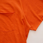 画像をギャラリービューアに読み込む, RAG&amp;BONE CORE Tee ラグアンドボーン オレンジ クルーネック ポケット Tシャツ ORANGE COTTON CREW NECK TEE MENS
