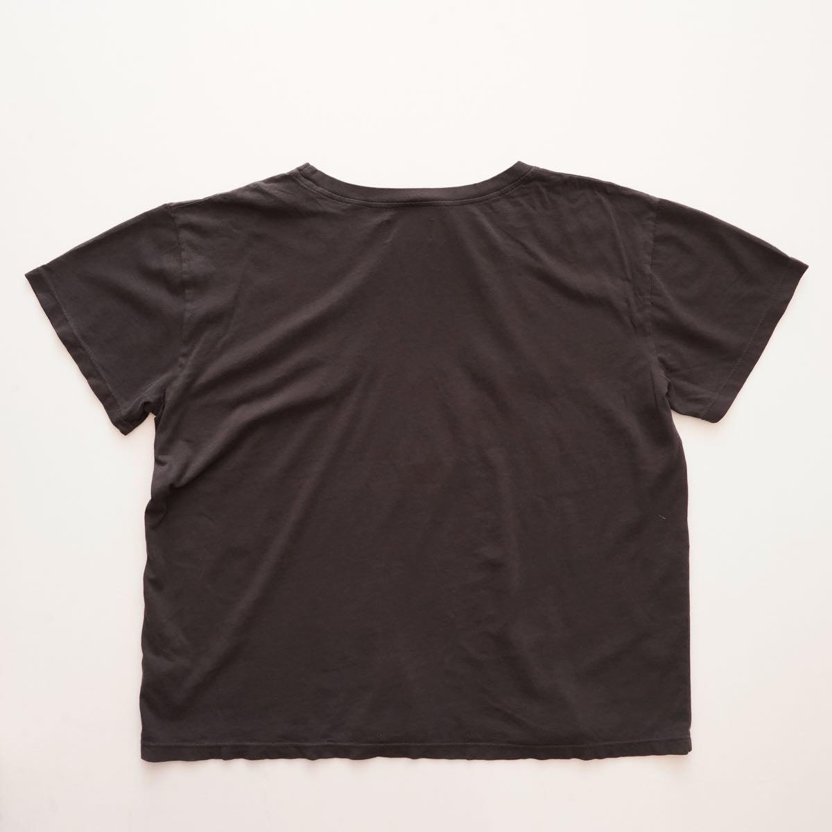 JOE'S JEANS ジョーズ ジーンズ ブラック リラックスフィット Tシャツ 「SHE GOES HAR OWN WAY」アメリカ製 BLACK RELAXED FIT TEE WOMENS MADE IN USA