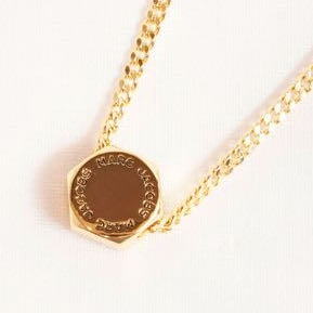 マークジェイコブス ゴールド ヘキサゴン ネックレス MARC JACOBS GOLD HEXAGON NECKLACE WOMENS