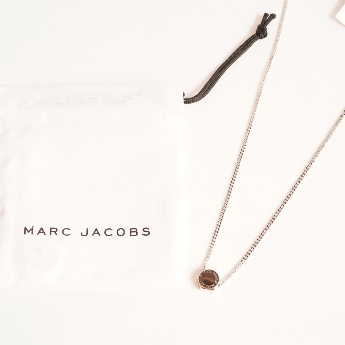 マークジェイコブス シルバー ヘキサゴン ネックレス MARC JACOBS SILVER HEXAGON NECKLACE WOMENS