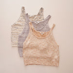 画像をギャラリービューアに読み込む, スプレンディッド  スモークラベンダー ニットタンクトップ ベスト SPLENDID SMOKE LAVENDER KNIT TANK TOP VEST WOMENS
