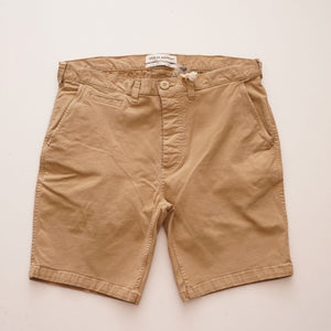 DEUS EX MACHINA デウスエクスマキナ カーキ ベージュ コットン チノショーツ KHAKI BEIGE COTTON CHINO SHORTS MEN