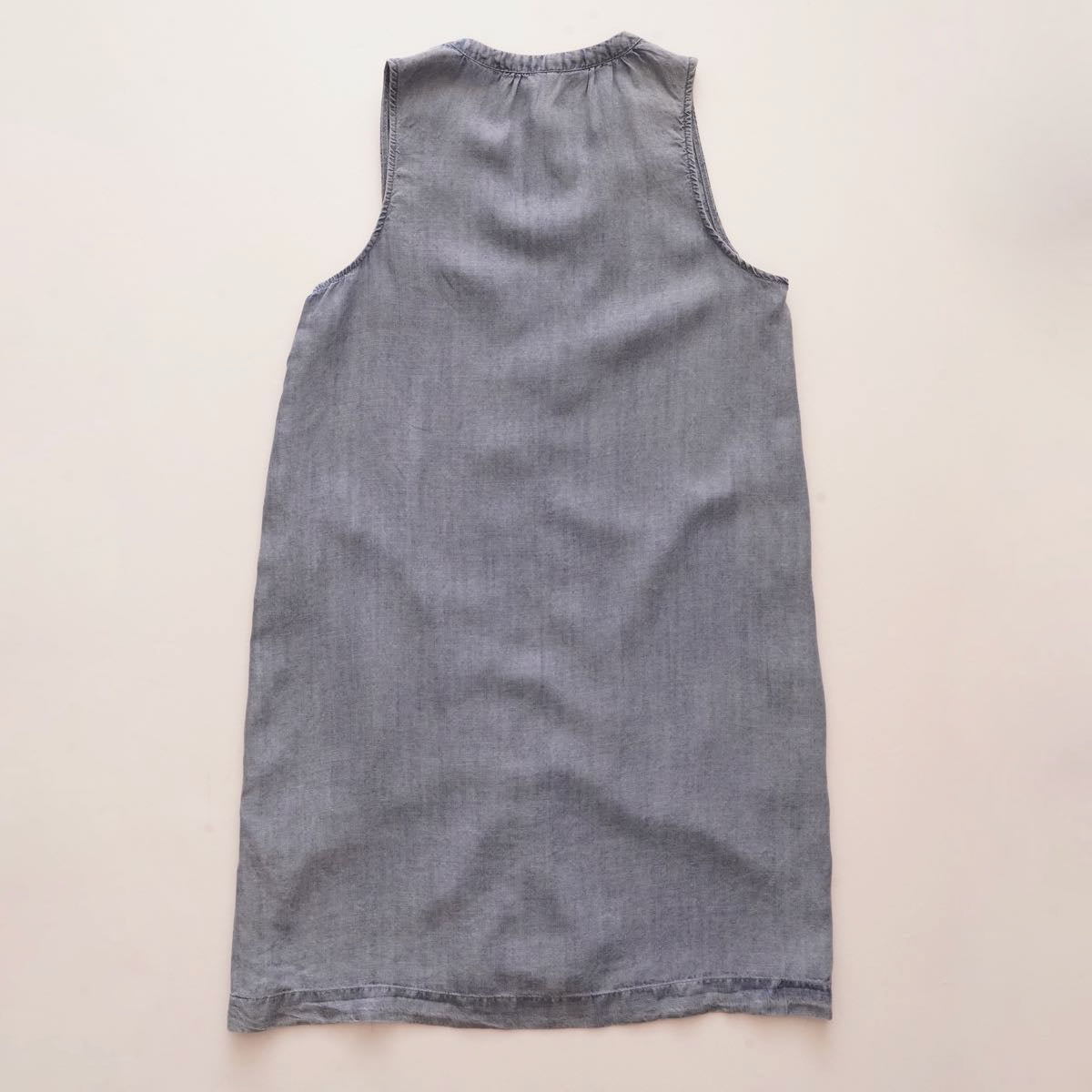 スプレンディッド  ライトインディゴ リヨセル Vネック ノースリーブ ワンピース ドレス  SPLENDID LIGHT INDIGO LYOCELL V-NECK SLEEVELESS DRESS WOMENS