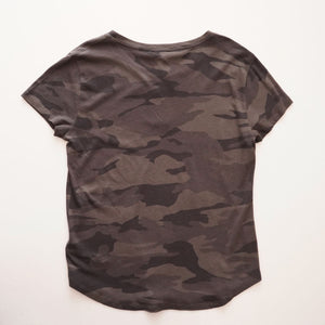 スプレンディッド カモフラージュ柄 コットン 迷彩 Tシャツ SPLENDID CAMOUFLAGE TEE WOMENS