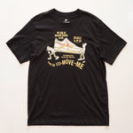 画像をギャラリービューアに読み込む, ナイキ ブラック NIKE MOVING CO. ヘヴィー プリントTシャツ NIKE BLACKE HEAVY PRINT TEE MEN
