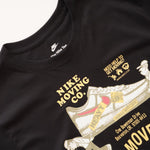 画像をギャラリービューアに読み込む, ナイキ ブラック NIKE MOVING CO. ヘヴィー プリントTシャツ NIKE BLACKE HEAVY PRINT TEE MEN
