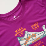 画像をギャラリービューアに読み込む, ナイキ パープル NIKE MOVING CO. ヘヴィー プリントTシャツ NIKE PURPLE HEAVY PRINT TEE MEN
