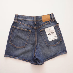 ラグアンドボーン ハイライズ インディゴ デニムショーティ ショーツ RAG&BONE INDIGO HIGH-RISE DENIM 「Maya」SHORTY SHORT WOMEN