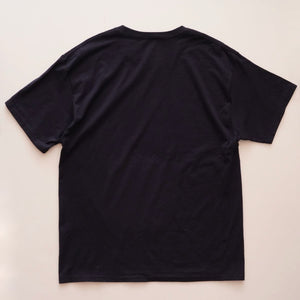 チャンピオン ネイビー 旧タグ 4連ロゴ プリントTシャツ Champion NAVY LOGO PRINT TEE MENS