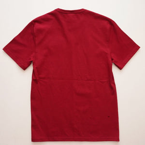 チャンピオン ボルドー ランタグフラグ ワンポイントワッペン Tシャツ CHAMPION BORDEAUX RUN-TAG FLAG TEE MENS