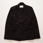 画像をギャラリービューアに読み込む, CK カルバンクライン ブラック1B テーラードジャケット CALVIN KLEIN BLACK 1 BUTTON TAILORED JACKET WOMENS
